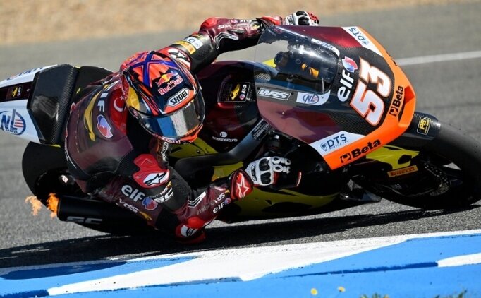 Deniz �nc�, Moto2 Fransa yar���n� 14. s�rada bitirdi