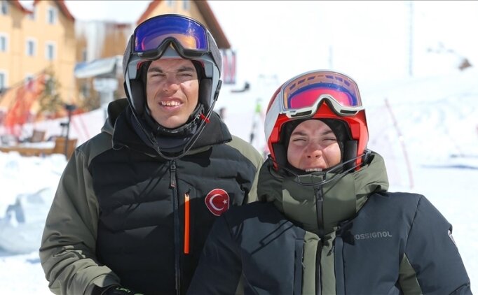 Kaya��n '�zel ikizleri' Fransa'da alt�n madalya kazanmak i�in aral�ks�z �al���yor