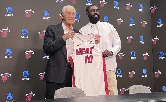 Tim Hardaway Jr., Heat'te babas�n�n emekli edilen 10 numaral� formas�n� giyecek