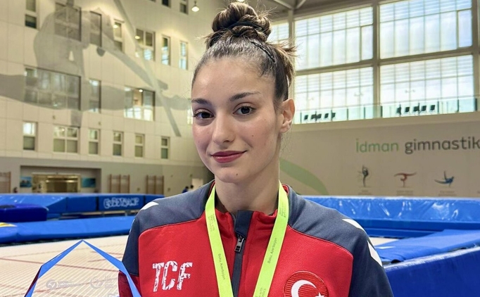 Trampolin cimnastikte �zmir'e iki madalya