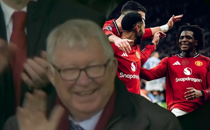 Manchester derbisinde kazanan United!