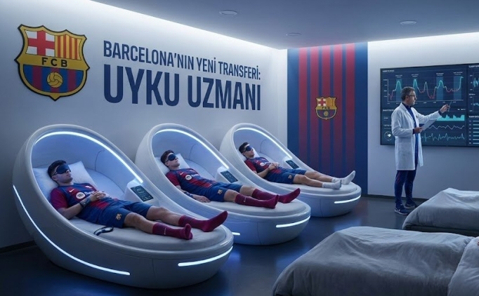 Barcelona'n�n yorgunlu�a kar�� yeni formul�; uyku uzman�