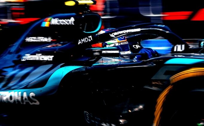 �in Sprint S�ralamada g�len taraf George Russell