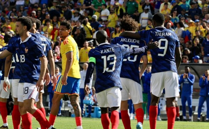 Kanteli Fransa, Davinsonlu Kolombiya'y� ma�lup etti!