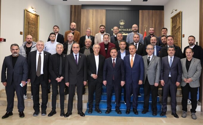 TSYD Heyeti, Kayseri'nin spor vizyonunu yerinde inceledi