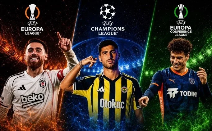 Fenerbah�e, Be�ikta� ve Ba�ak�ehir'in rakipleri belli oluyor!