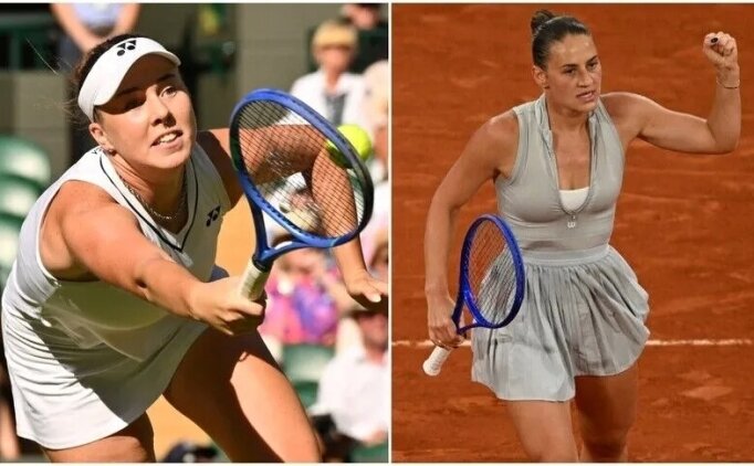 Wimbledon'da Linda Noskova ile Marta Kostyuk, yar� finale y�kseldi