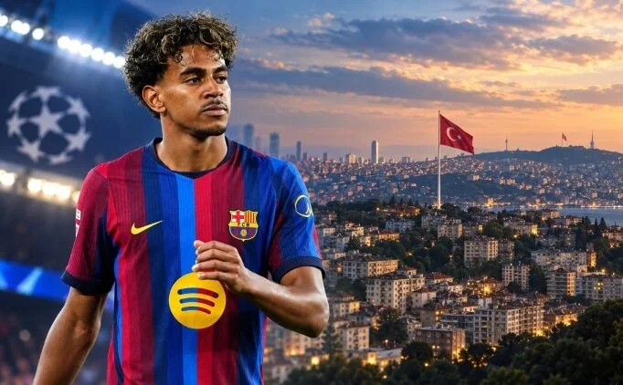 Lamine Yamal'dan dikkat �eken �stanbul payla��m�!
