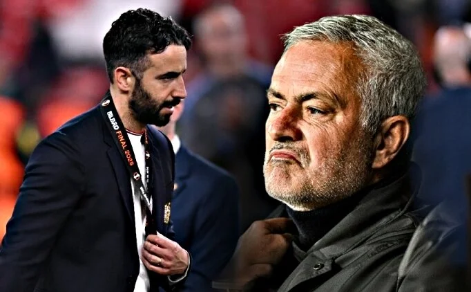 Jose Mourinho i�in fla� ayr�l�k iddias�: Ruben Amorim sesleri