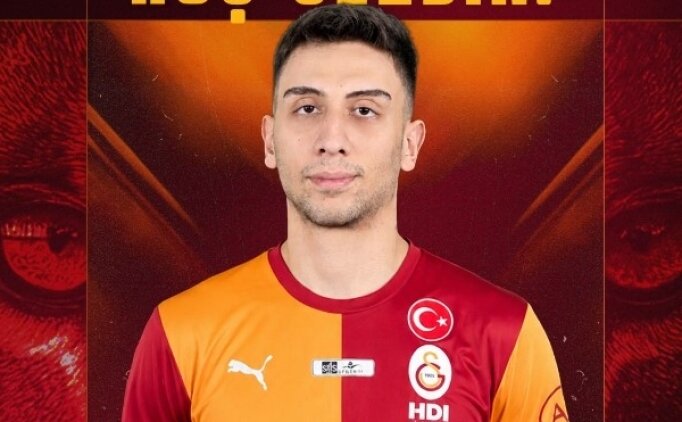 Galatasaray Erkek Voleybol Tak�m� Yi�it Sava� Kaplan'� a��klad�