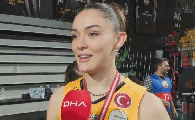 Zehra G�ne�: ''�ampiyon olarak bitirdi�imiz i�in �ok mutluyum''