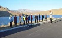 Yksekoval ortaokul rencileri kayakta milli forma hedefi iin ter dkyor