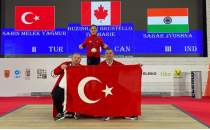 Yamur Melek ahin'den 3 madalya birden