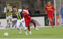 Fenerbahe taraftar takmlarn Danimarka'da yalnz brakmad!
