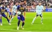 Fenerbahe penalt bekledi, hakem 'devam' dedi