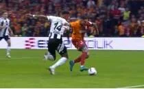 Galatasaray'n derbide penalt bekledii pozisyon