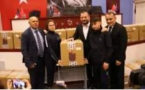 Trabzonspor'dan 92 amat�r spor kul�b�ne malzeme deste�i