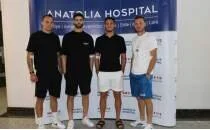 Alanyaspor'da teknik heyet ve futbolcular salk kontrolnden geti