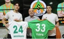 Alanyaspor, kadrosuna katt 2 gen futbolcu ile szleme imzalad