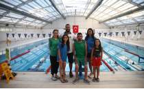 Yzmede engel tanmayan sporcular baarya doymuyor