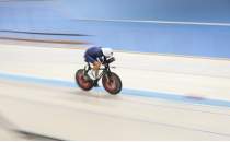 Pist bisikletinde dnya rekoru denemeleri Konya Olimpik Veledromu