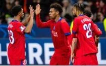 2 krmz kartl, 9 goll mata PSG, Leverkusen