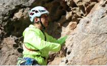 Ordu Yoroz Kent Orman'ndaki sarp kayalar daclarn yeni rotas oldu