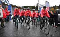 Sar�kam�� �ehitleri i�in �stanbul'dan Kars'a pedal �evriliyor