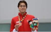 Berke Saka'ya Avrupa'da bronz madalya!