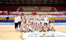 Basketbol 16 Ya Alt Avrupa ampiyonas'nda galibiyet