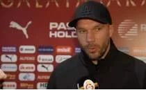 Podolski: 'Galatasaray sevgisini tatt���m i�in �ok mutluyum'