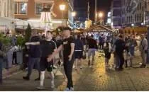 Konferans Ligi finali ncesi kavga!