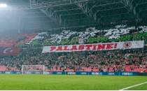 Samsunspor taraftarndan Filistin