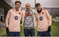 Andres Iniesta'dan Barcelona'ya ziyaret!