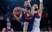 Barcelona'dan Baskonia'ya 258 say�l�k ma�ta galibiyet