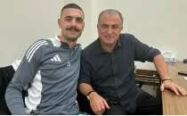 Merih Demiral, ma sonras Fatih Terim ile bir araya geldi