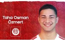 Antalyaspor, Taha Osman zmert'i Ankara Demirspor'a kiralad