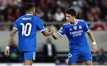 Kylian Mbappe parlad, Real Madrid drt golle kazand!