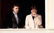 Galatasarayl taraftarlar ile Monaco Prensesi'nin olu arasndaki kavga!