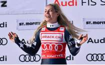 ABD'li kayak Lindsey Vonn, tarihe geti!