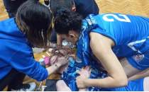 Kad�nlar Basketbol 1. Ligi ma��nda kavga!