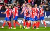 Atletico Madrid, deplasmanda tek golle turlad