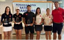 Milli golf��ler Sude Bay ve Selen Sedar, Romanya