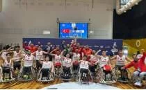 U-23 Tekerlekli Sandalye Basketbol Takm'ndan srail'e tarihi fark!