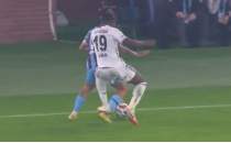 Trabzonspor - Be�ikta� ma��nda k�rm�z� kart