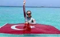 Milli sporcu �ahika Erc�men 30 A�ustos i�in Hatay'da 'Zafer Dal���' yapt�