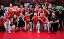 A Milli Kad�n Voleybol Tak�m�'n�n Avrupa �ampiyonas� kadrosu a��kland�