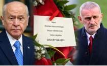 MHP lideri Bah�eli'den Hac�osmano�lu'na destek!