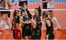 Galatasaray Daikin, Bah�elievler Belediyespor'a set vermedi