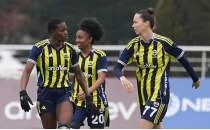 Kad�nlar derbisinde Fenerbah�e'den Be�ikta�'a fark!